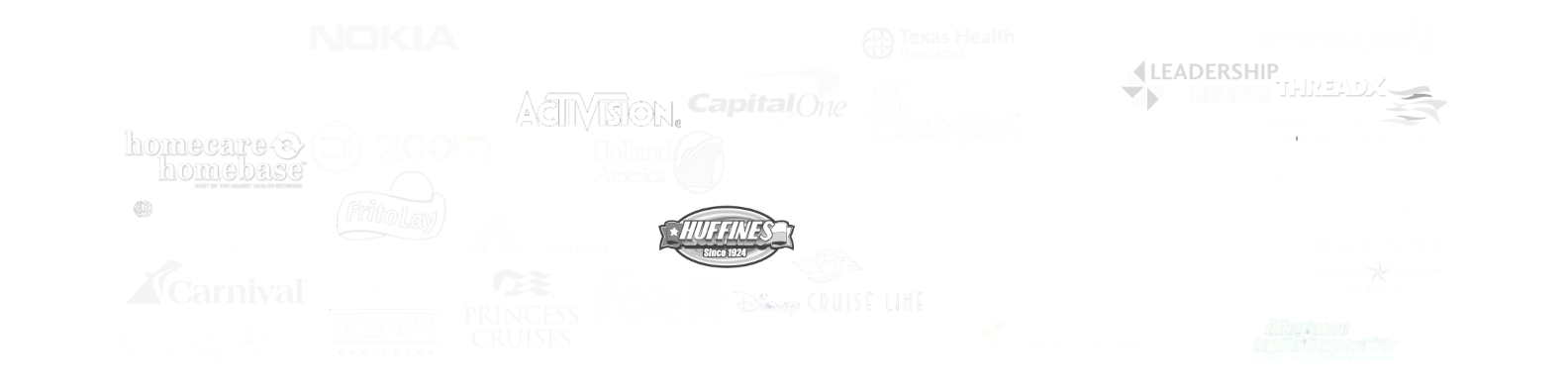 Past holiday party clients
