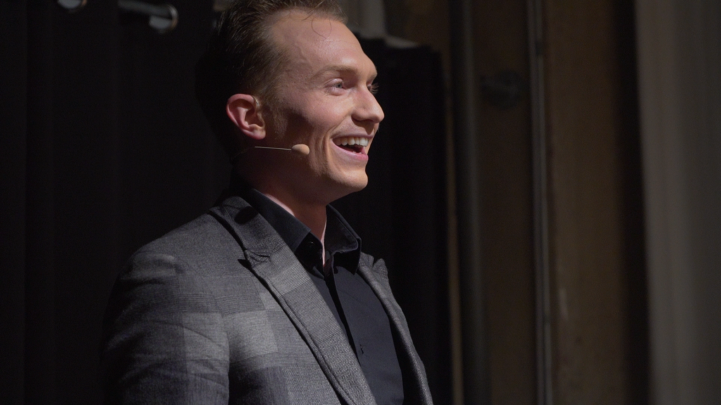 Magician Trigg Watson supports Big D Reads at Bishop Arts theater